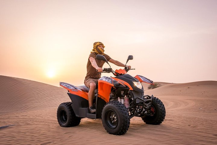 Morning Quad Bike Tour Dubai Private Basis - Image 1