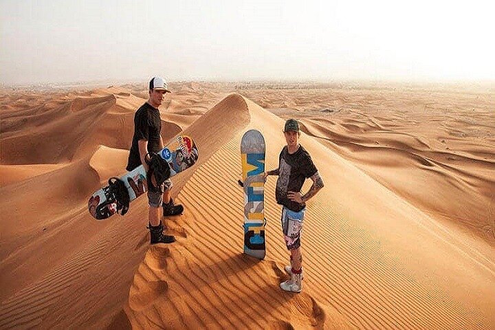 Morning Red Dunes by Quad Bike, Camel Ride and Sandboarding - Image 4
