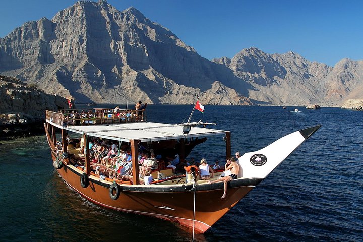 Musandam Dibba Tour with Dhow Cruise, Buffet Lunch & Transfers - Image 1