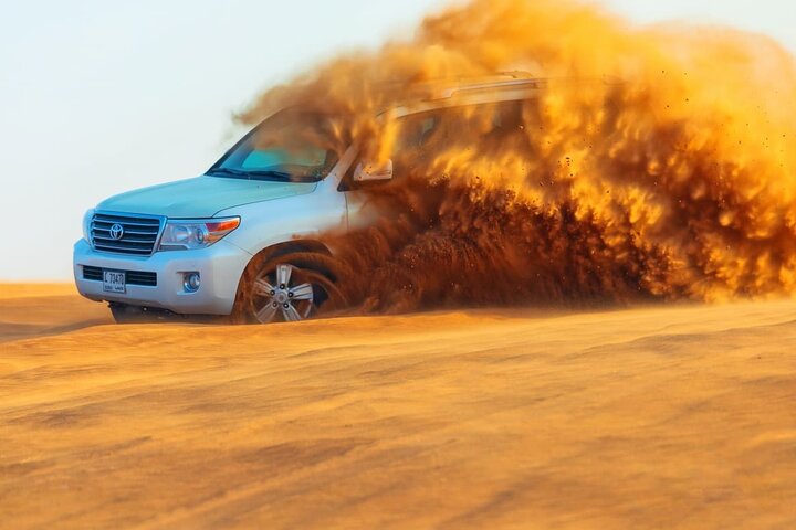 Overnight Red Dunes Desert Safari - Dune Bashing, BBQ Dinner & Morning Breakfast - Image 2