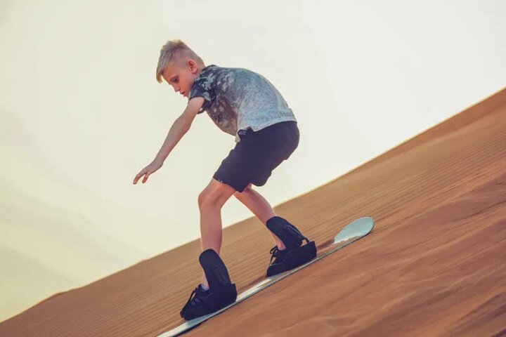 Overnight Red Dunes Desert Safari - Dune Bashing, BBQ Dinner & Morning Breakfast - Image 4