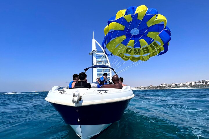 Parasailing in Dubai - Burj Al Arab View - Image 4