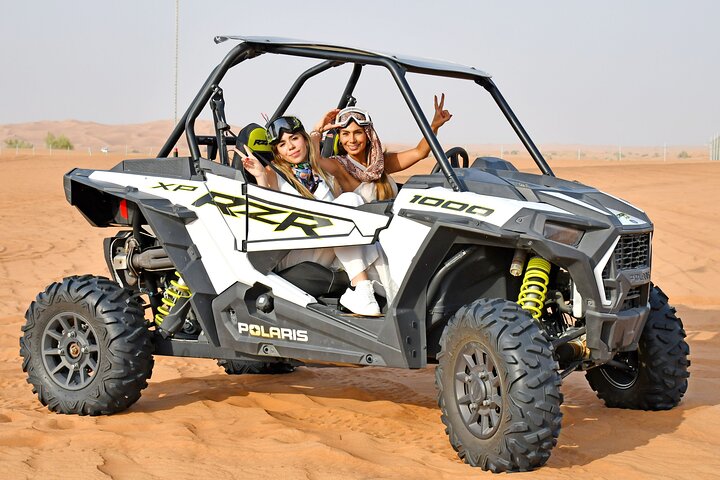 Premium Desert Excursion with Dune Buggy Camel Ride & BBQ Dinner - Image 2