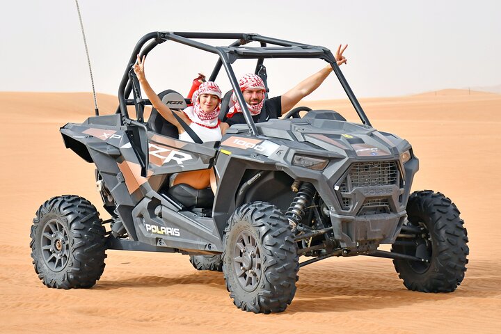 Premium Desert Excursion with Dune Buggy Camel Ride & BBQ Dinner - Image 4