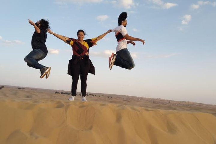 Premium Desert Safari, Barbeque, 3 Shows, Camel ride, Sand-board at Bedouin camp - Image 5