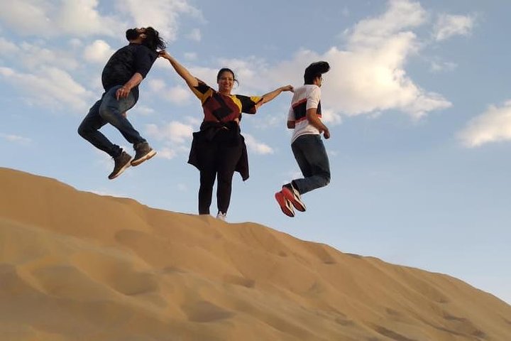 Premium Desert Safari, Barbeque, 3 Shows, Camel ride, Sand-board at Bedouin camp - Image 3