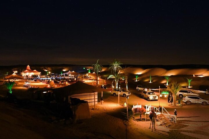 Premium Desert Safari, Live BBQ Dinner, Sandboarding & Camel Ride (Private car) - Image 5