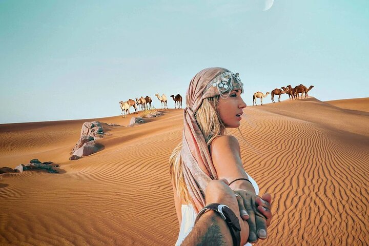 Premium Private Desert Safari by 4x4 Vehicle with BBQ Dinner - Image 3