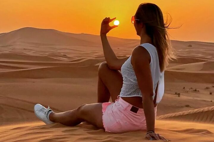 Premium Private Desert Safari by 4x4 Vehicle with BBQ Dinner - Image 2