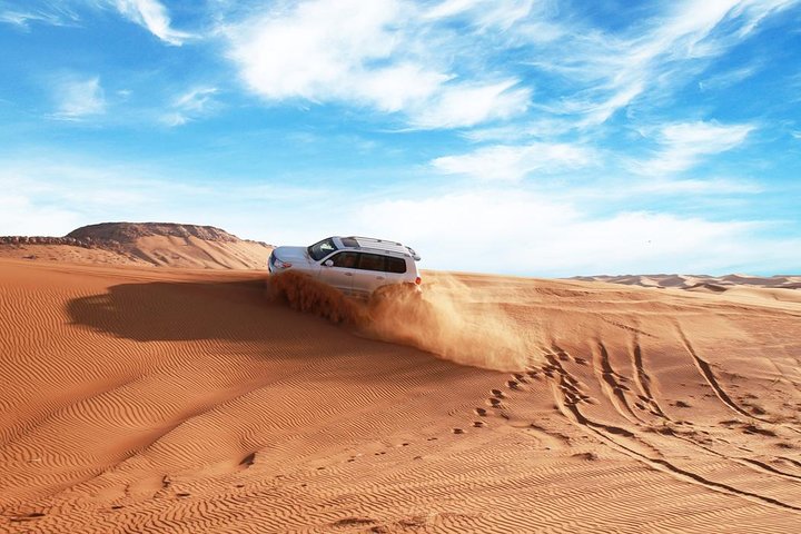 Premium Red Dune Safari with Camel Ride & BBQ Dinner in Bedouin Camp - Image 3