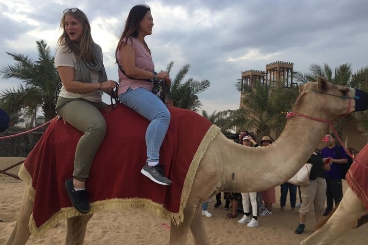 Premium Red Dune Safari with sandboarding, camel ride,Dinner and entertainment  - Image 3