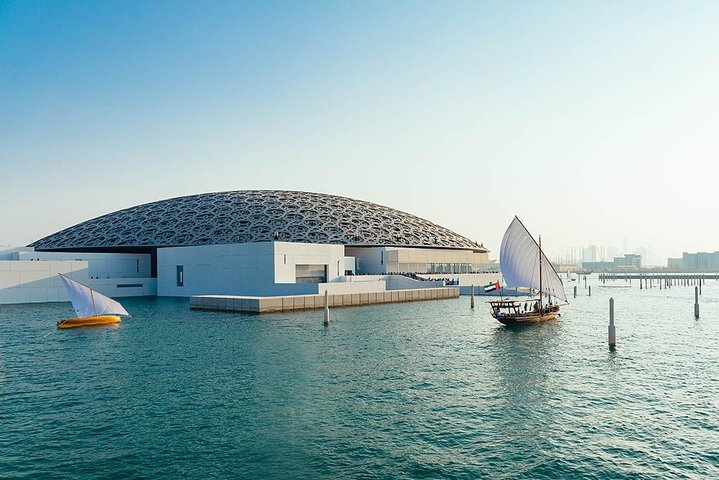 Private Abu Dhabi Sheikh zayed mosque with Louver Museum & Emirates Place Tea - Image 4