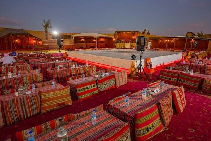 Private Desert Safari Red Dunes with BBQ,Camel Ride,Sand Boarding,Live Shows - Image 4