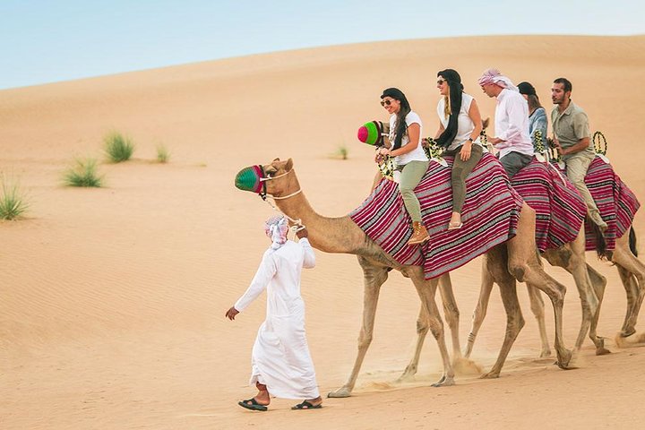 Private Desert Safari Red Dunes with BBQ,Camel Ride,Sand Boarding,Live Shows - Image 3