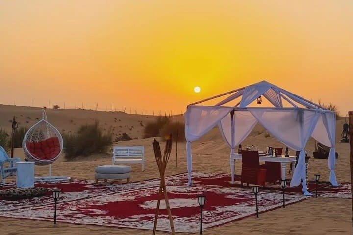 Private Desert Safari Tent Setup in Dubai - Image 2