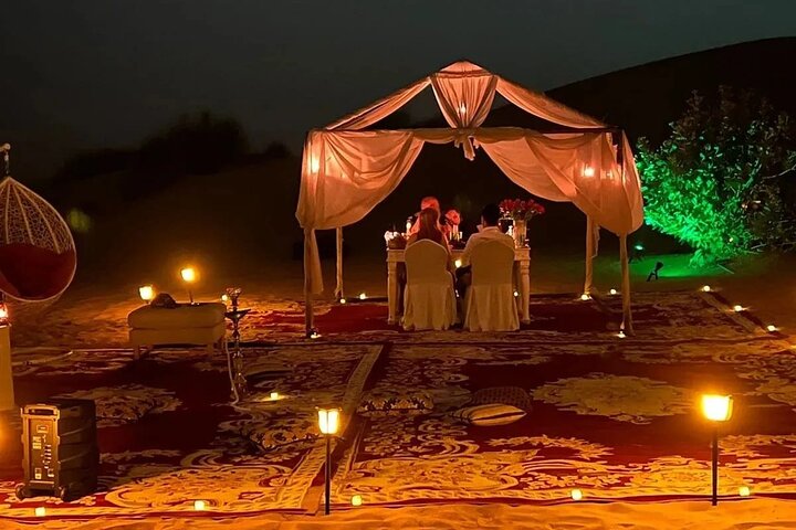 Private Desert Safari Tent Setup in Dubai - Image 3