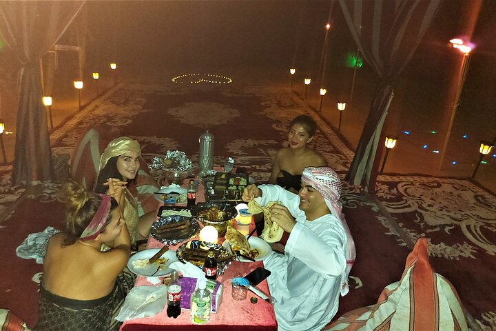Private Dinner in Dubai Desert with Camel Ride and VIP set up - Image 4