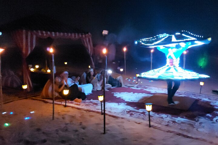 Private Dinner in Dubai Desert with Camel Ride and VIP set up - Image 3