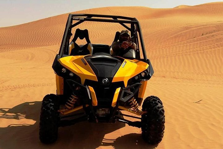 Private Dune Buggy Adventure with Sand boarding and Refreshments from Dubai - Image 2
