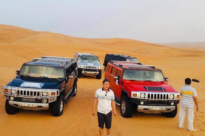 Private Hummer Desert Safari Experience with BBQ Dinner - Image 1