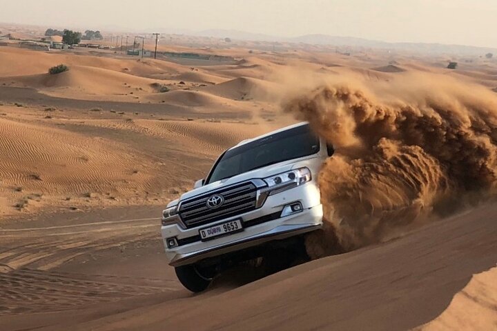 Private Morning Desert Safari with Camel Ride and Sand Boarding in Red Sand - Image 2
