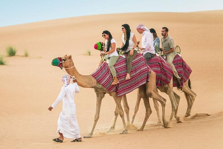 Private Morning Desert Safari with Camel Ride and Sand Boarding in Red Sand - Image 3