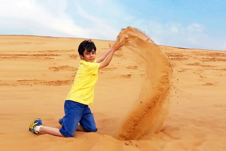 Private Morning Desert Safari with Camel Ride and Sand Boarding in Red Sand - Image 5