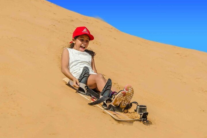 Private Morning Desert Safari with Camel Ride and Sand Boarding in Red Sand - Image 4