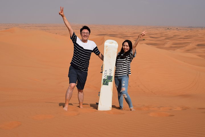 Private Morning Desert Safari with Sand Boarding - Image 3