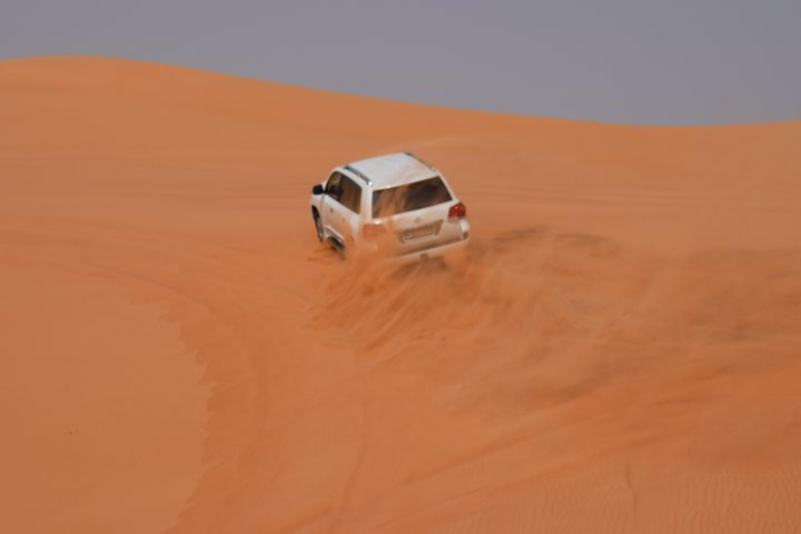 Private Morning Desert Safari with Sand Boarding - Image 1
