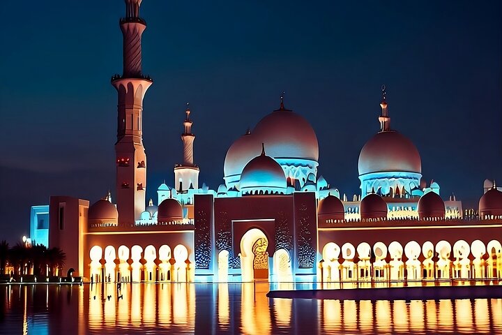 Private Night Tour to Sheikh Zayed Mosque in Abu Dhabi - Image 5