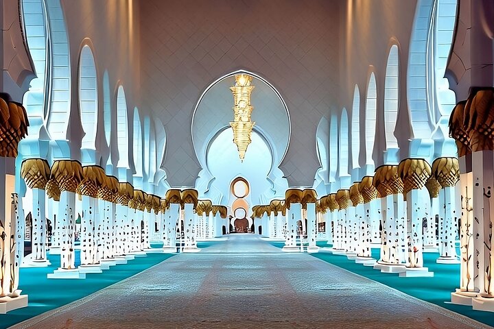Private Night Tour to Sheikh Zayed Mosque in Abu Dhabi - Image 2