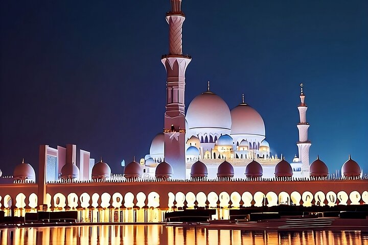 Private Night Tour to Sheikh Zayed Mosque in Abu Dhabi - Image 4