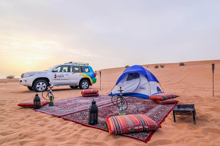 Private Overnight Safari: Sandboarding, Camel Ride, BBQ Dinner and Belly Dancing - Image 1