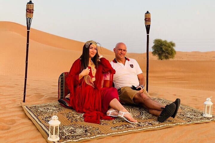 Private Red Dunes Desert Safari in Al Khayma Camp with Dinner - Image 4
