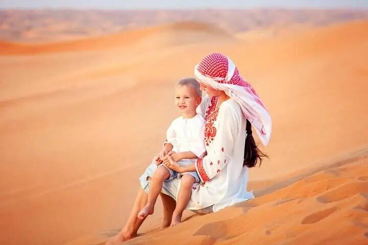 Private Red Dunes Desert Safari in Al Khayma Camp with Dinner - Image 2