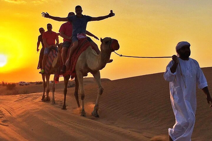 Private Sunset Safari With Extreme Dune Bashing & Camel Rides  - Image 1