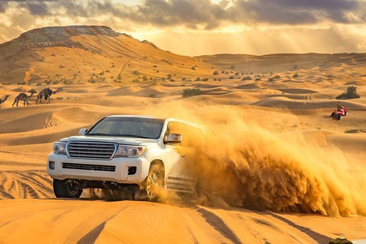  Quad Bike Ride and Evening Desert Safari wd BBQ Dinner, Camel Ride, Live Shows  - Image 3