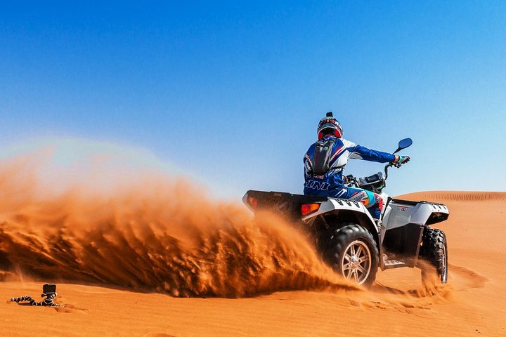 Red Dune Desert Safari,Camp activities, BBQ Dinner, Live show & Quad Bike Drive  - Image 1