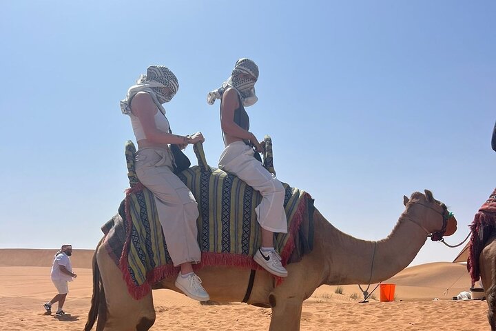 Red Dunes Morning Desert Safari in Dubai with Camel Ride - Image 4