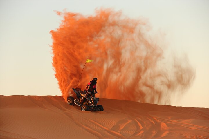 Red Dunes Quad Bike Safari, Sand surf, Camels and BBQ - Image 1