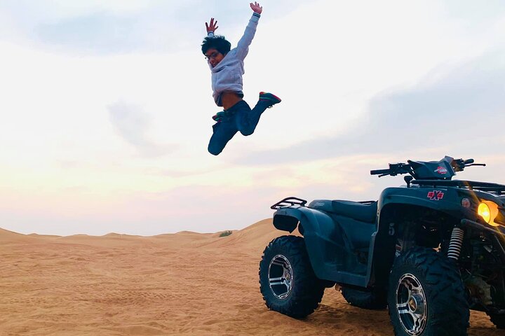 Red Dunes Sand Safari and Camel Ride with BBQ Dinner from Dubai - Image 4