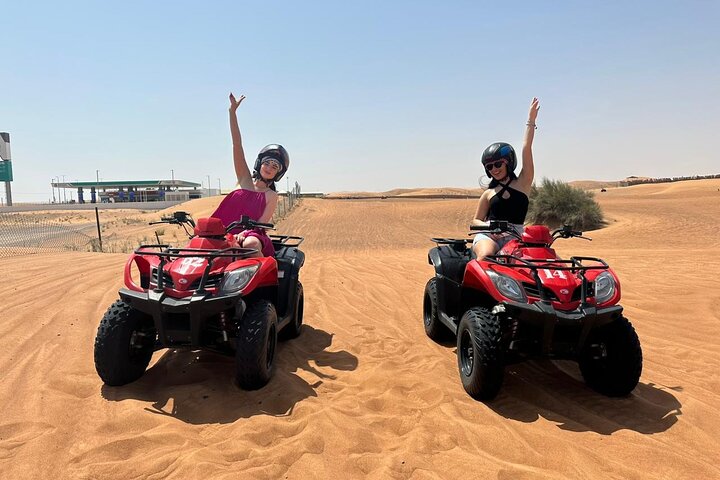 Red dunes Sunset Desert Safari With Quad Bike option & Camel Ride - Image 2