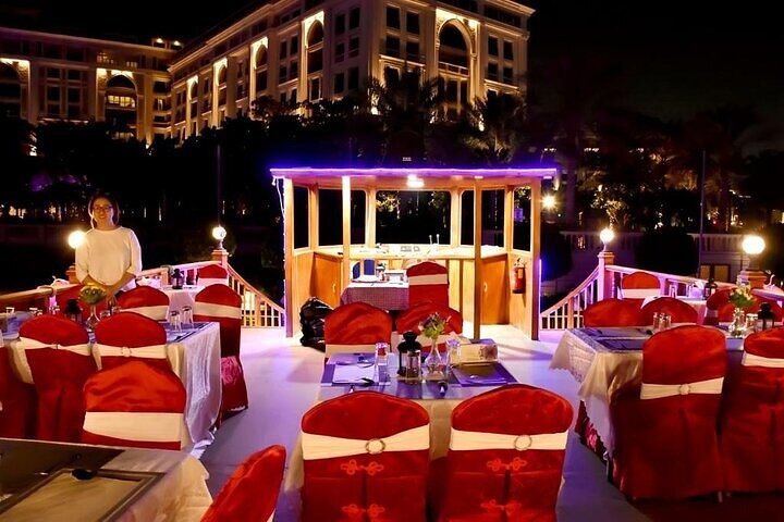 Romantic Dubai Water Canal Cruise with Live Shows and International Buffet - Image 4