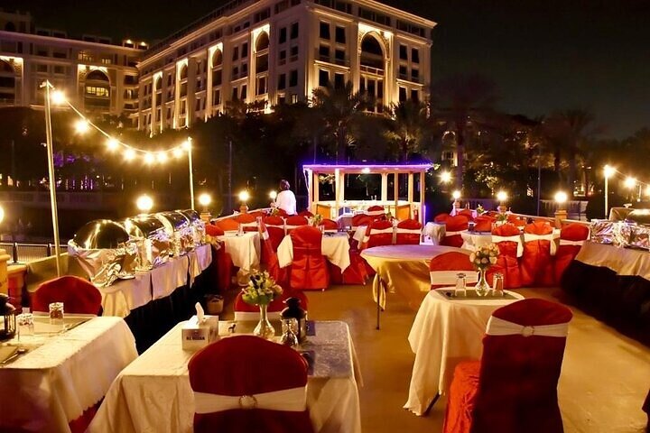 Romantic Dubai Water Canal Cruise with Live Shows and International Buffet - Image 2