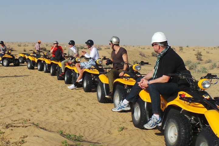 Self-Drive Desert Buggy or Quad Bike Experience with Transport from Dubai - Image 1