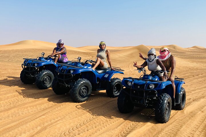 Self Drive Quad Bike in Open Desert With Sand Boarding and Camels - Image 3