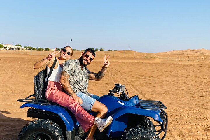 Self Drive Quad Bike in Open Desert With Sand Boarding and Camels - Image 2