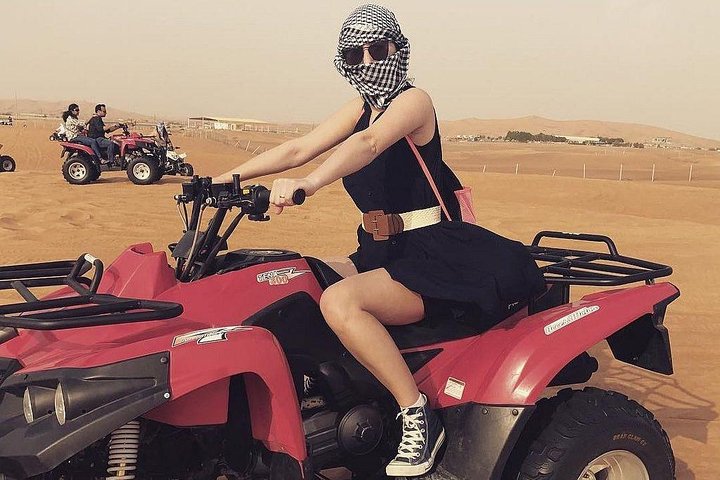 Shared Morning Desert Safari With Quad Bike in Dubai - Image 1