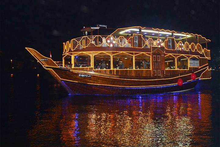 Sightseeing Romantic Dhow Cruise Dinner - Image 1